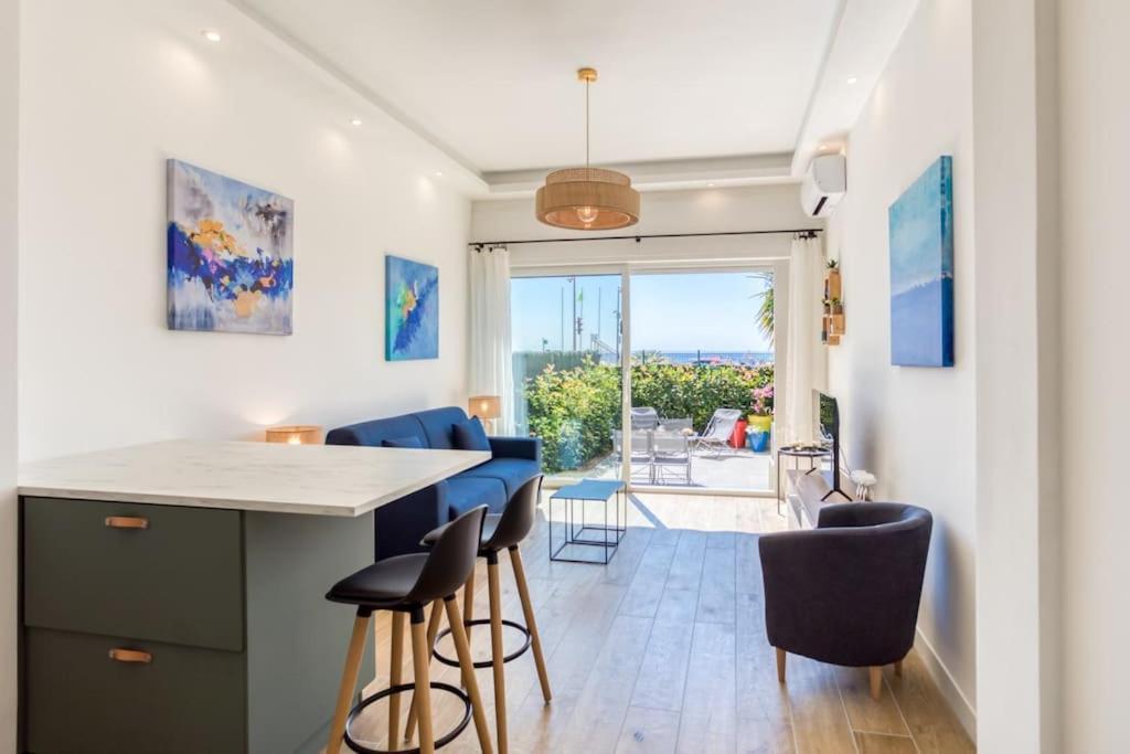 #43 Design Studio Terrace Ac Wifi Sea View 1Min Beach Nice Bagian luar foto