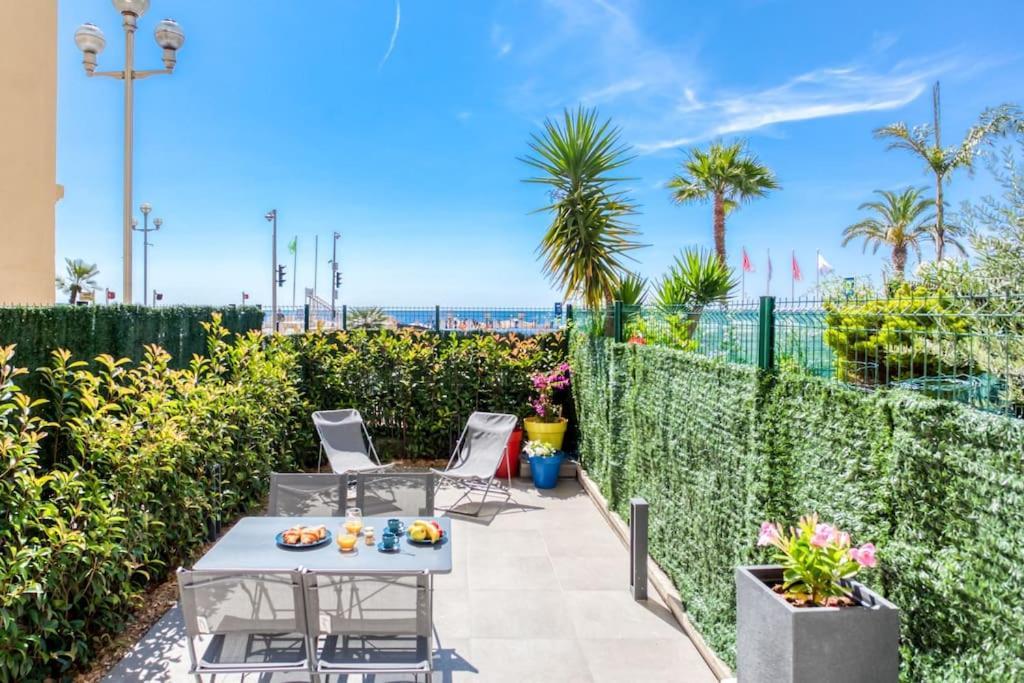 #43 Design Studio Terrace Ac Wifi Sea View 1Min Beach Nice Bagian luar foto