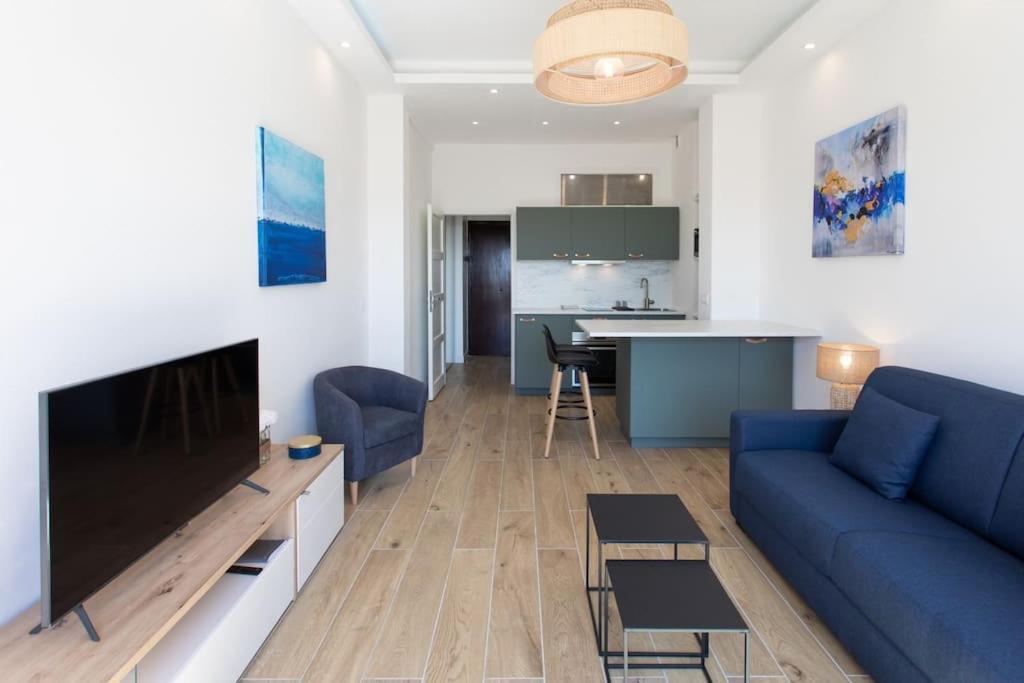 #43 Design Studio Terrace Ac Wifi Sea View 1Min Beach Nice Bagian luar foto