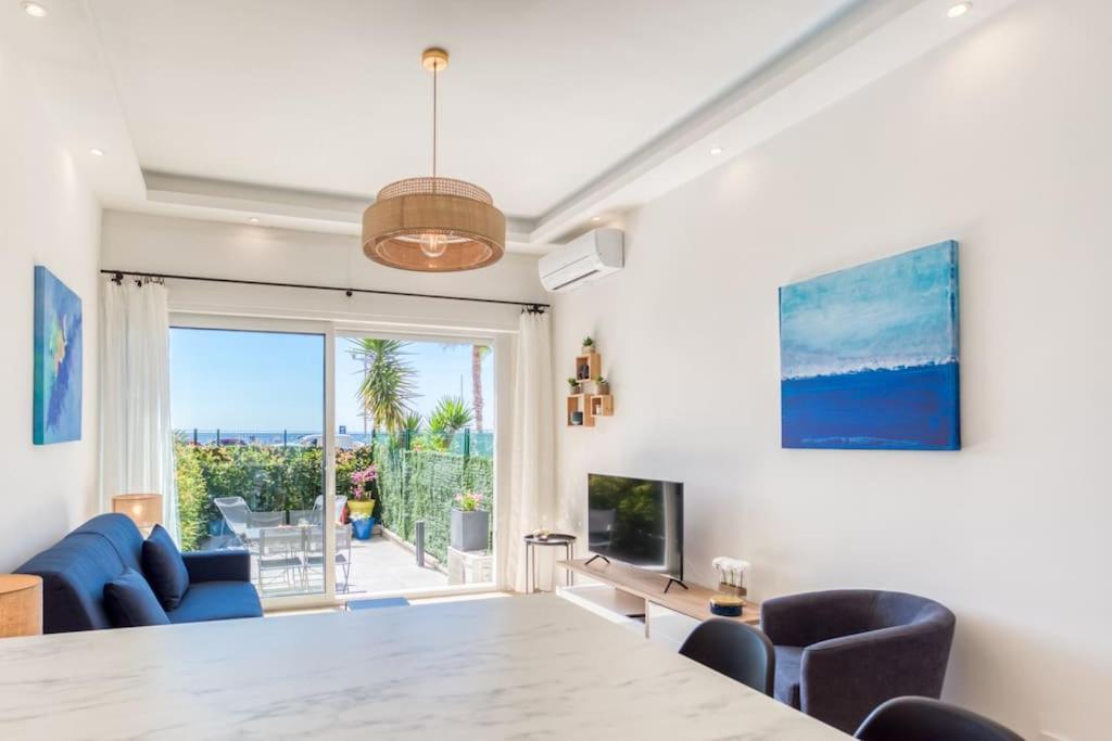 #43 Design Studio Terrace Ac Wifi Sea View 1Min Beach Nice Bagian luar foto