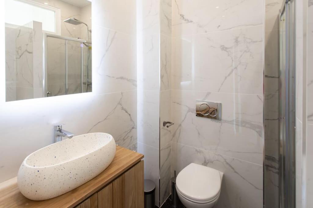 #43 Design Studio Terrace Ac Wifi Sea View 1Min Beach Nice Bagian luar foto